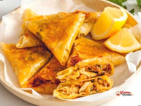 Brick Poulet-Champignons