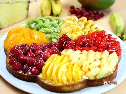 tarte  aux friuts