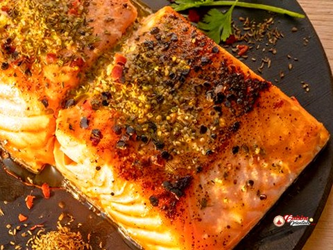 saumon en croute d epice