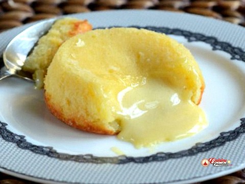 Fondant chocolat blanc