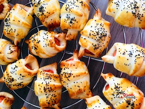 Croissants salés