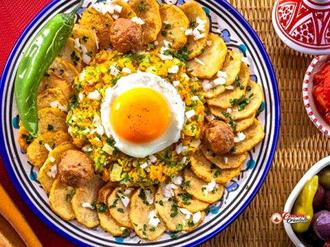 kéftaji tunisien (tataouine)