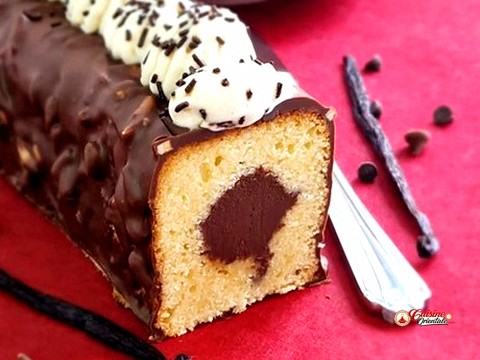 cake a la vanille et au chocolat