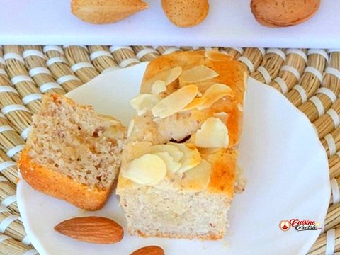Gateau cake aux amandes ( recette tres simple)