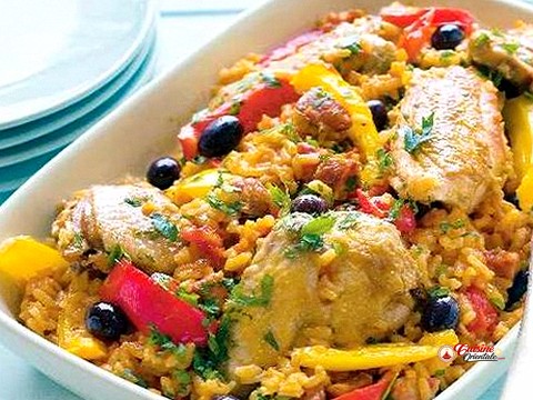 poulet au riz