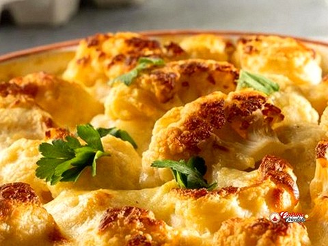 Chou-fleur aux oeufs
