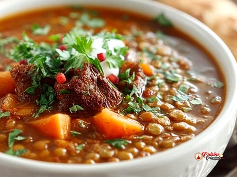 soupe de lentilles a la nes