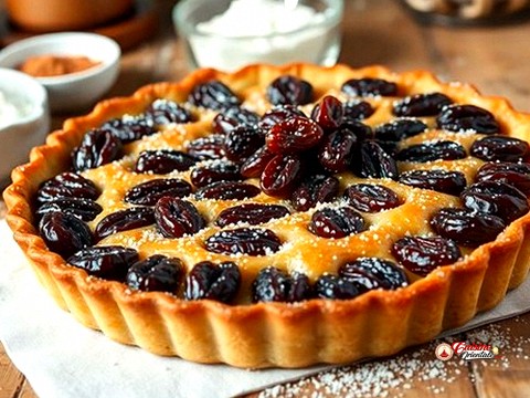 Tarte aux raisins blancs