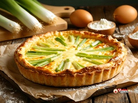 Ma tarte aux poireaux