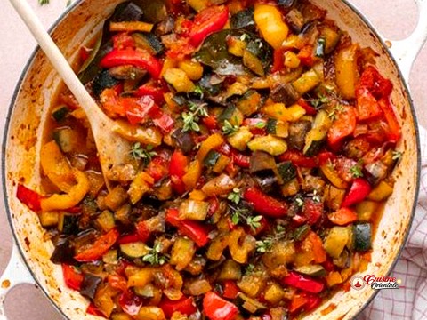 Ratatouille à la courgette