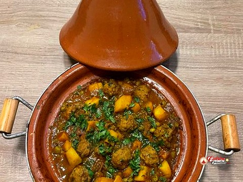 tajine de pomme de terre a la viande hachée