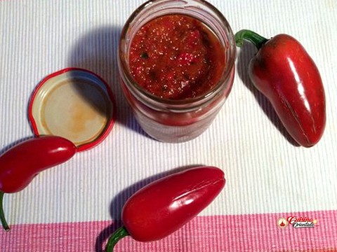 "afro_magreb"puré de piment fait maison