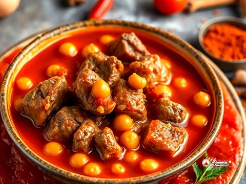 Chorba épicée aux merguez