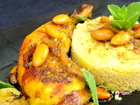 Poulet aux amandes