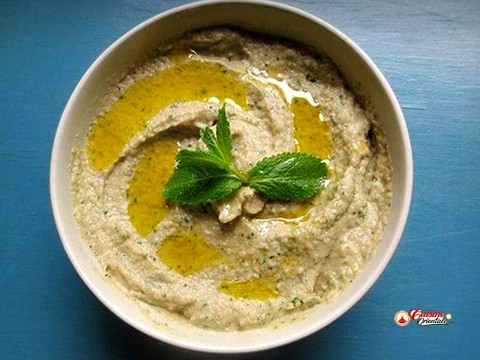 Puree d aubergine au yagourt