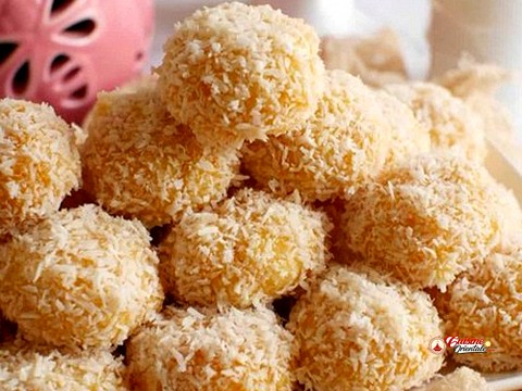 Boules à la noix de coco