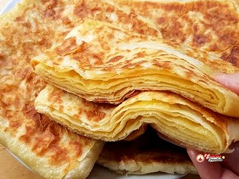 Crêpes feuilletées