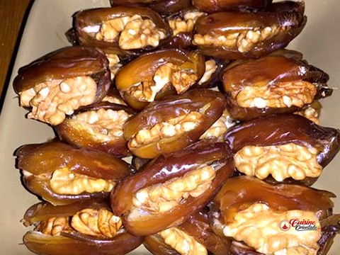 Dattes aux noix