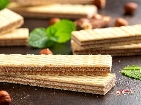 Gâteaux aux gaufrettes