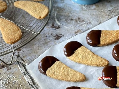 Sablés au chocolat et noix de coco