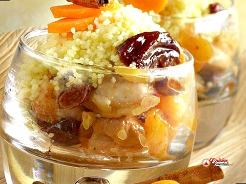 Semoule aux fruits secs