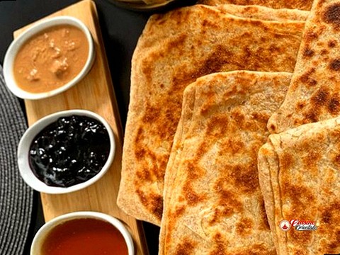 Meloui aux oignons et kefta