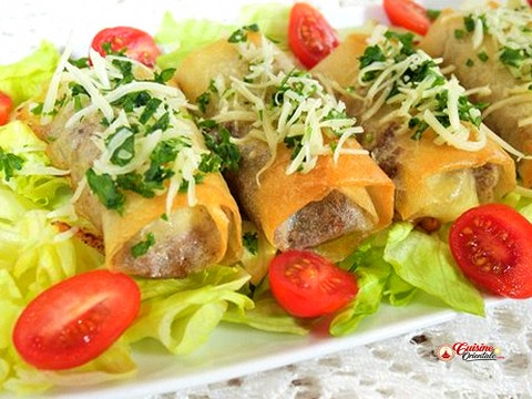Cigares à l agneau