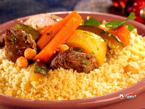 Couscous aux pigeons farcies