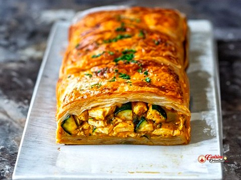 Feuilletes au poulet