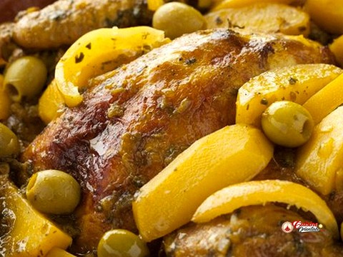 Poulet aux pomme de terre