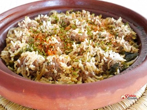 Tajine aux riz