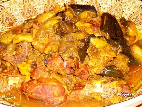 Tajine d'aubergines
