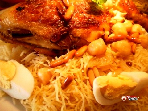 Vermicelles au poulet
