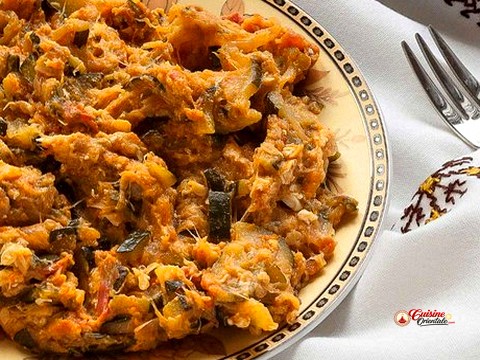 Zaalouk de courgettes