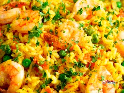 Crevettes aux riz