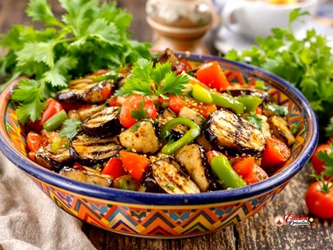 Salade d'aubergines