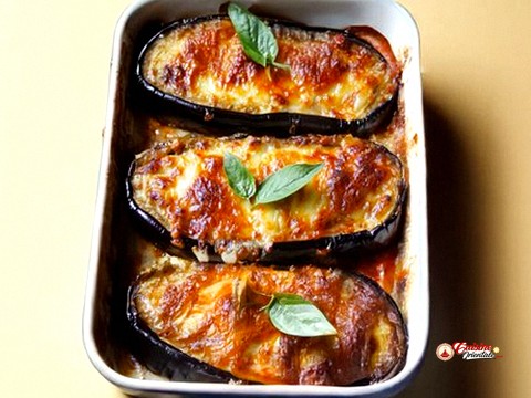 Aubergines gratinées