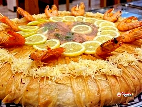 Pastilla aux fruits de mer