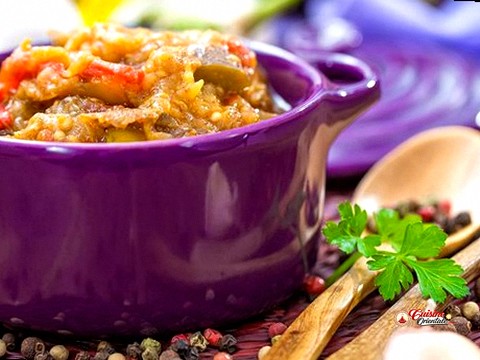 Purée d'aubergine