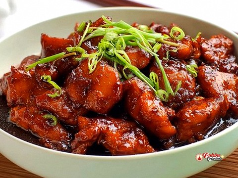 Poulet caramel