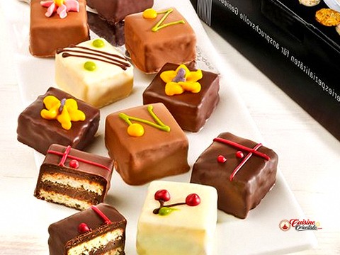 Petits fours au petit beurre