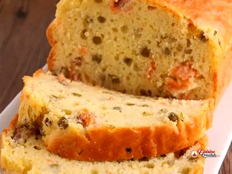 Cake au saumon