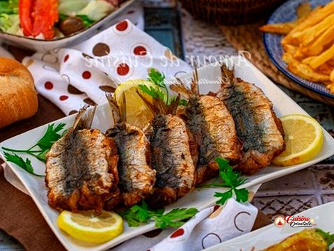 Sardines farcies à l'algérienne.