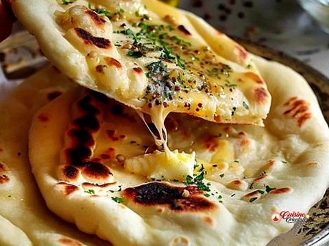 Cheese nans - naans
