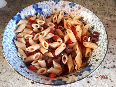 Pates aux olives