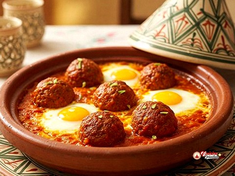 Tajine de kefta aux pruneaux...