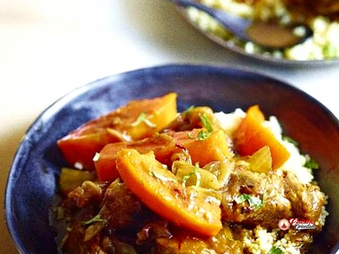 Tajine dagneau et potirons...