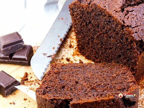 Gâteau chocolat rapide avec cake ou barre bretonne