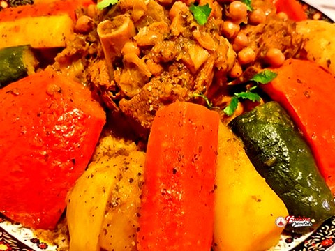 Couscous a la viande