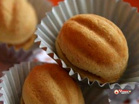 Gâteaux en forme de noix